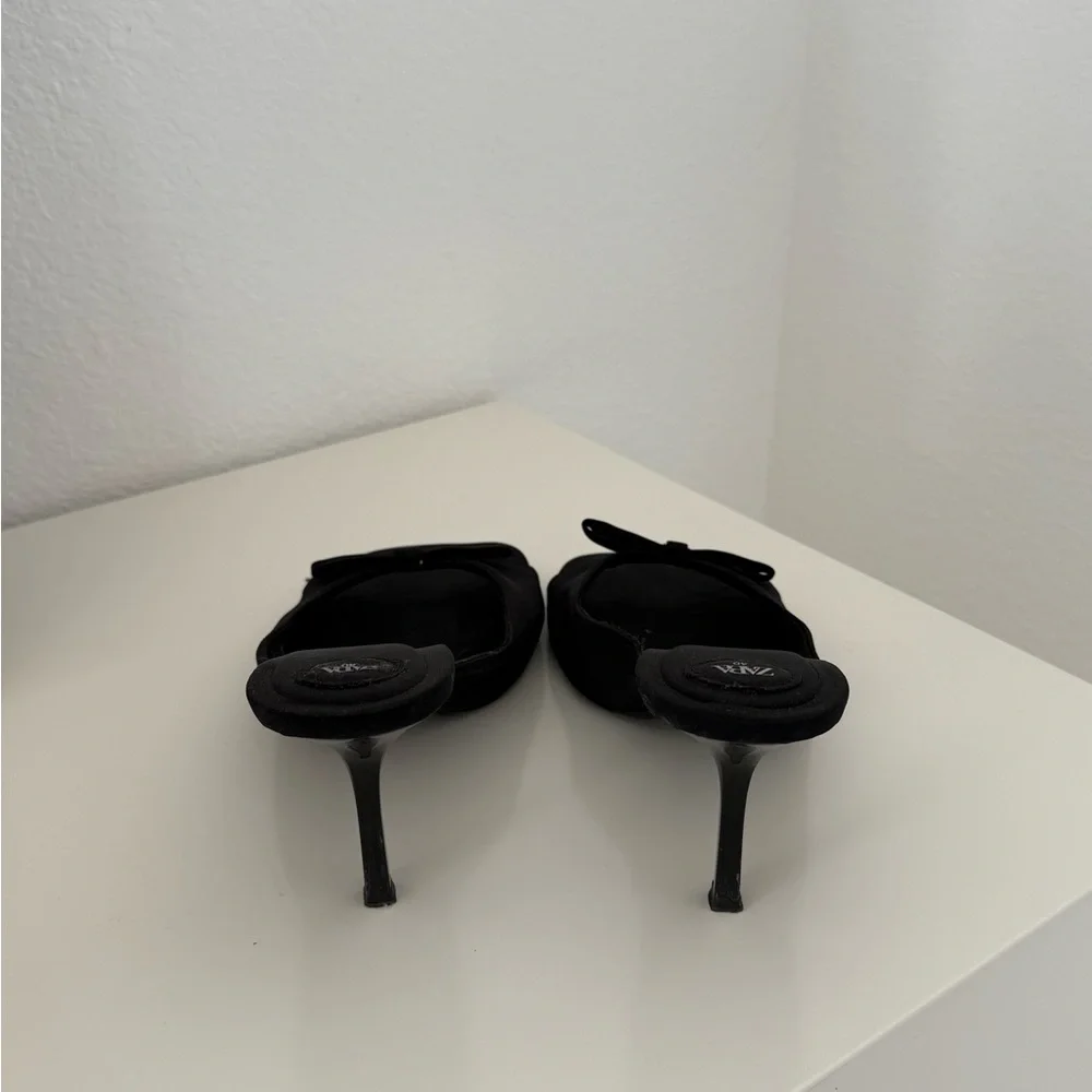 zara black mini heels - Picture 5 of 6